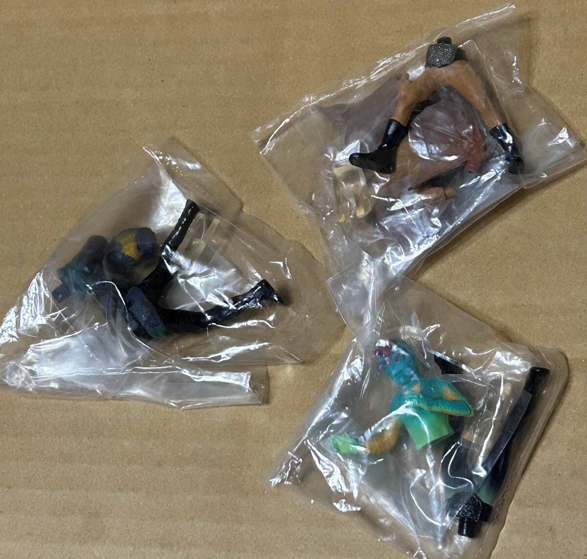 ■　ガチャポン 　ソフビ　　カード 　　　仮面ライダーセット