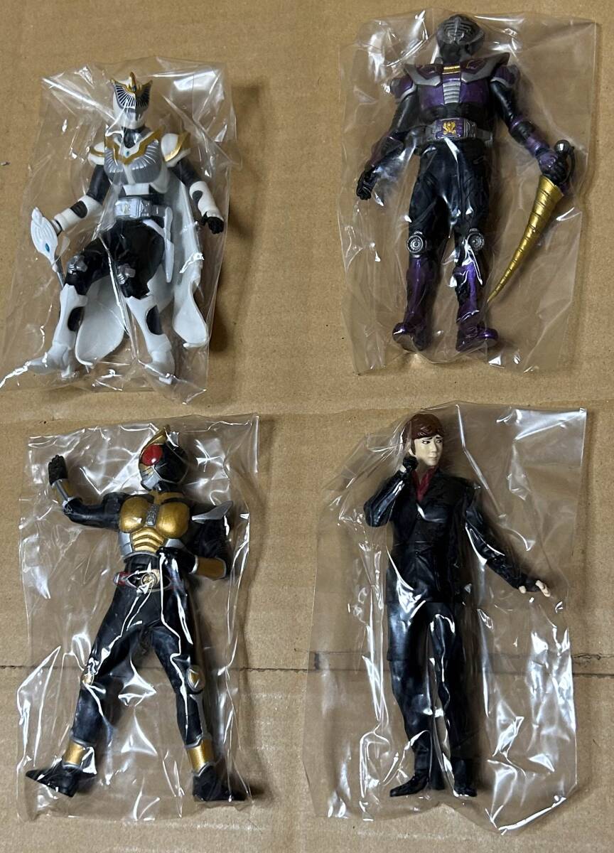 ■　ガチャポン 　ソフビ　　カード 　　　仮面ライダーセット