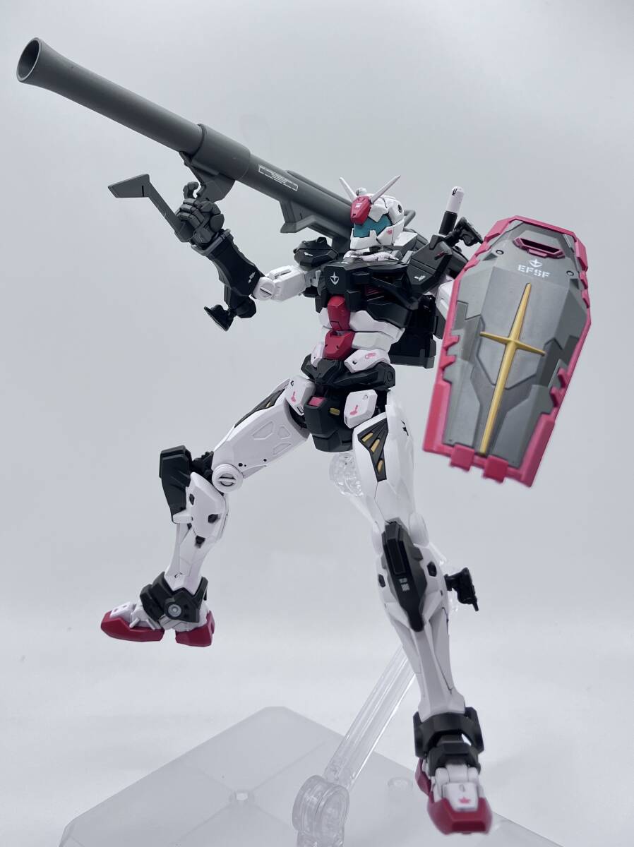AMAKO HG 01ガンダム 塗装改造完成品 1/144 HG 01ガンダム 赤いガンダム改造 改修塗装済み完成品