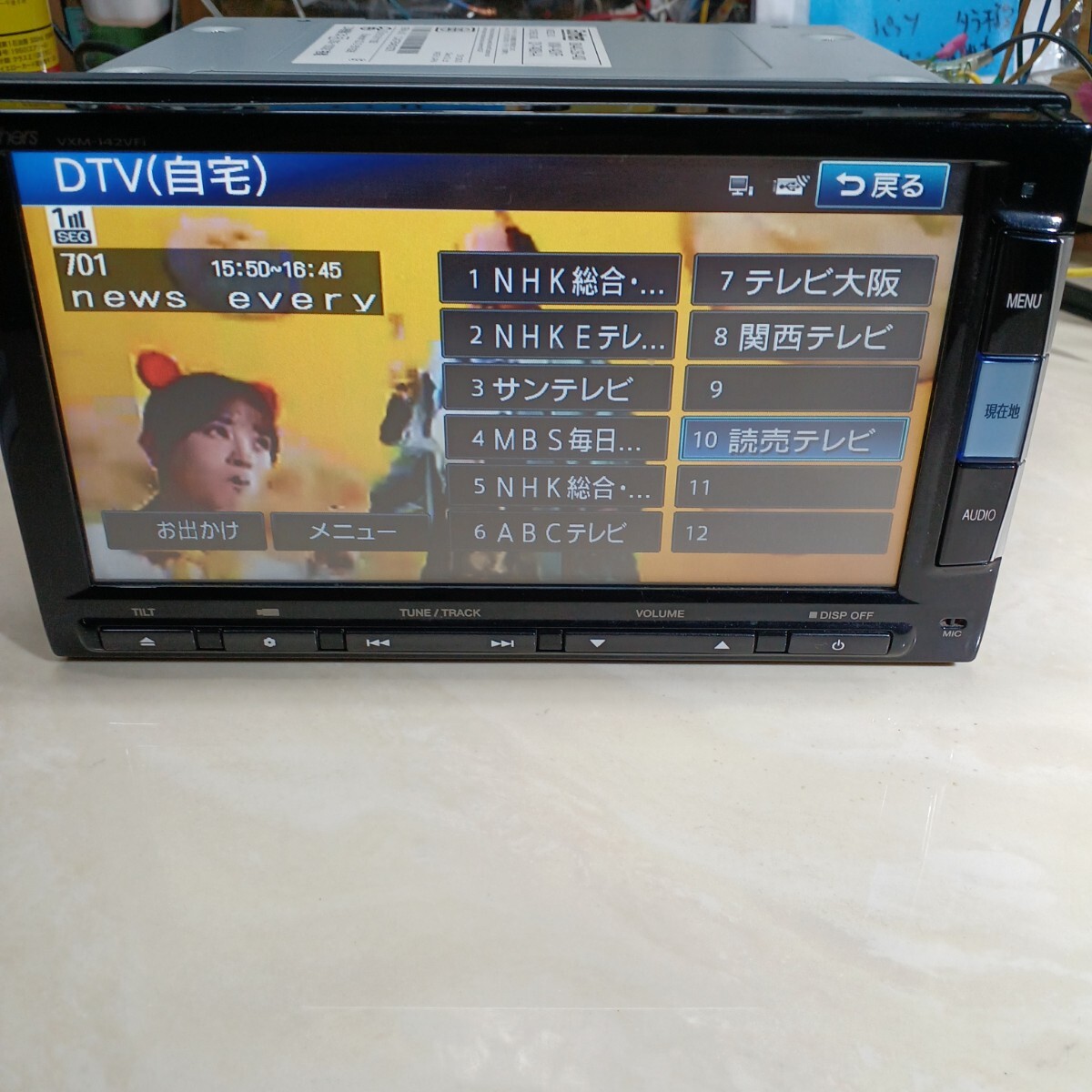 Gathersインターナビ　VXM-142VFi　 Bluetooth　 DVD CD