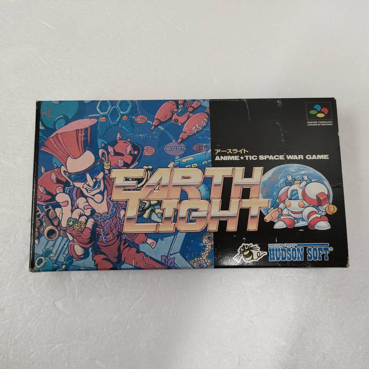 S42【未使用品】EARTH LIGHT スーパーファミコン ソフト SFC 当時物 デッドストック_画像1