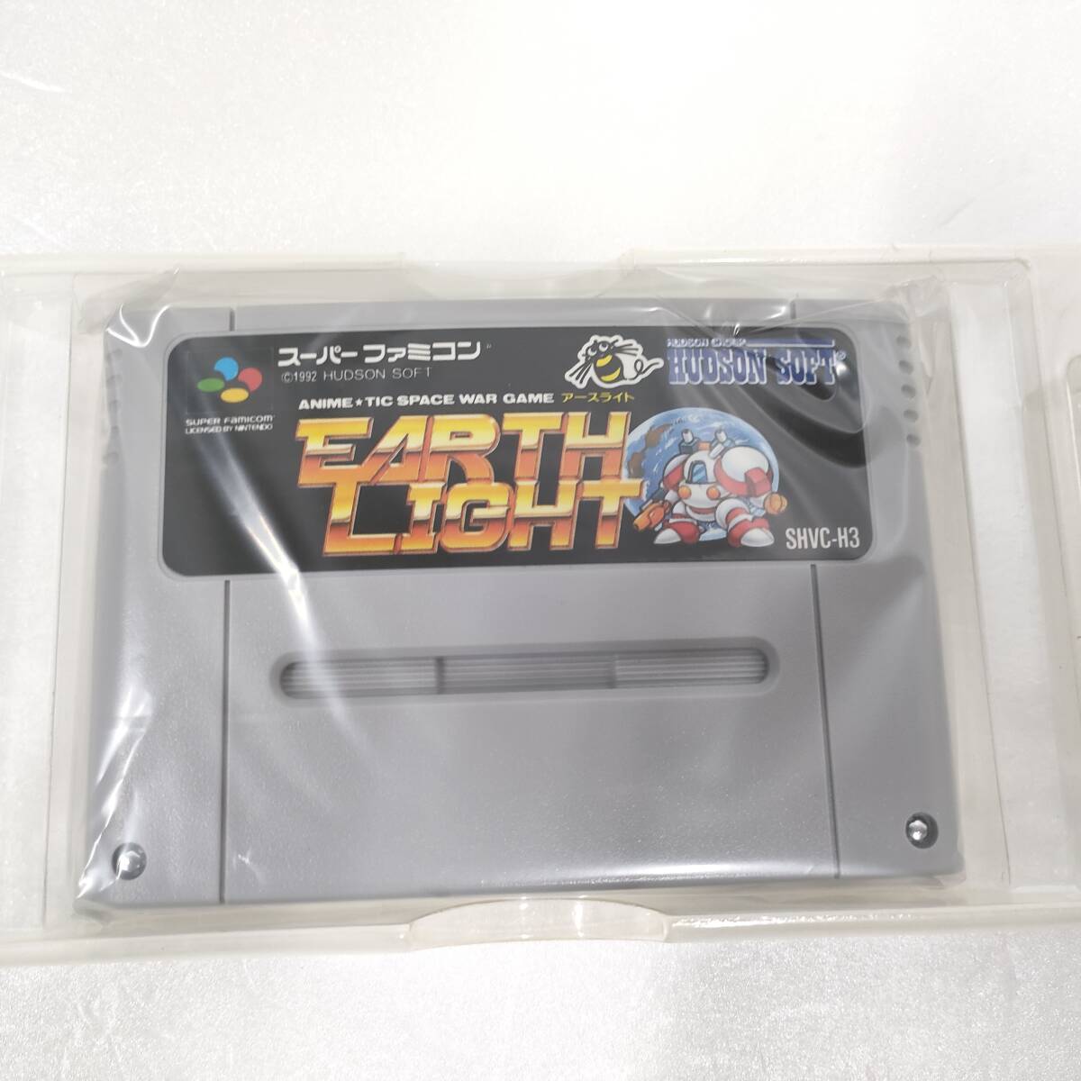 S42【未使用品】EARTH LIGHT スーパーファミコン ソフト SFC 当時物 デッドストック_画像4