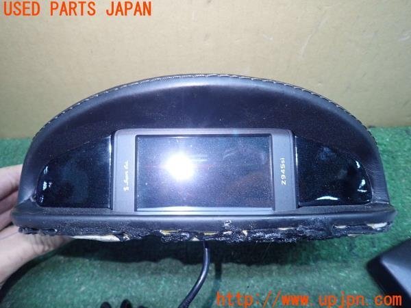 3UPJ=11040575]BMW X6(FG44 E71)前期 Yupiteru ユピテル レーダー探知機 Z945si 加工パネル付き 中古