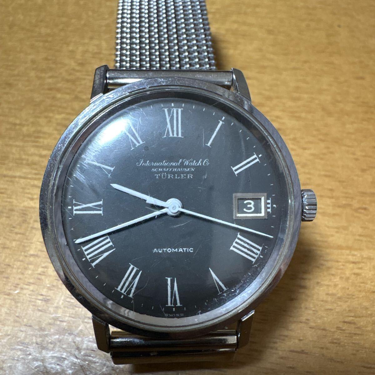 Iternational Watch CSCHAFFHAUSENTRLER 自動(dòng)巻