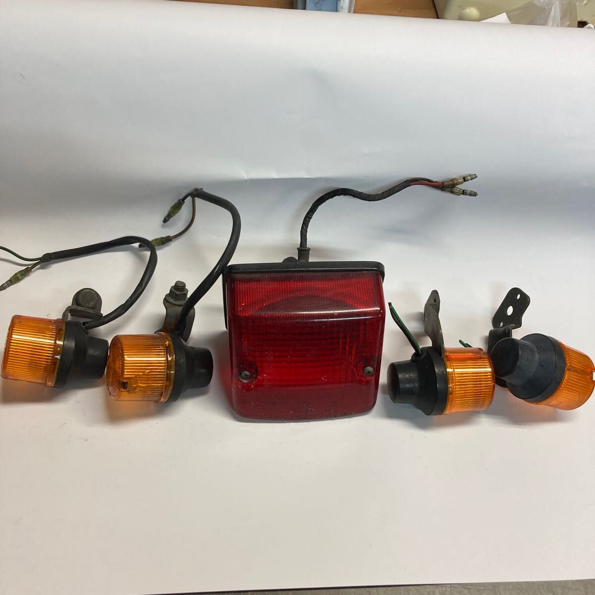 カワサキKSR ウインカー テールランプセット　ジャンク
