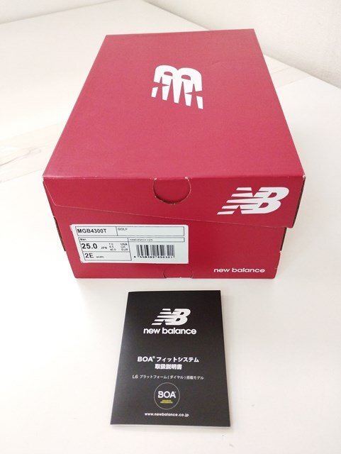 C871b [ не использовался товар ] New Balance New balance спортивные туфли 25cm темно-синий серия Fresh FRESH FOAM 4300 MGB4300T | G