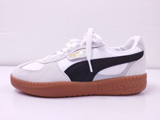 W980b [ не использовался товар ] puma Puma спортивные туфли 27.0cm белый × черный PALERMO MODA 397727-01 | Q