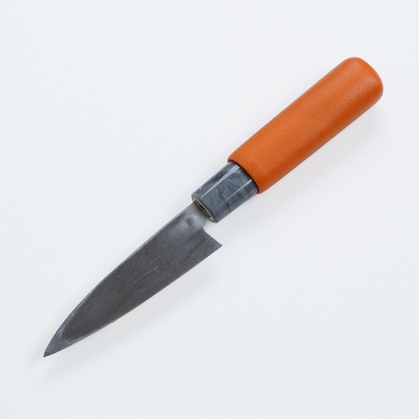 萬(wàn)能包丁 片刃 105mm V金10號(hào) 槌目仕上げ PVCグリップ 日本制