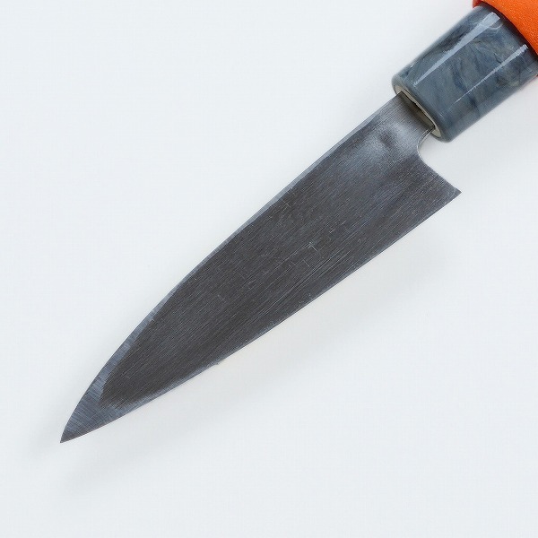 萬(wàn)能包丁 片刃 105mm V金10號(hào) 槌目仕上げ PVCグリップ 日本制