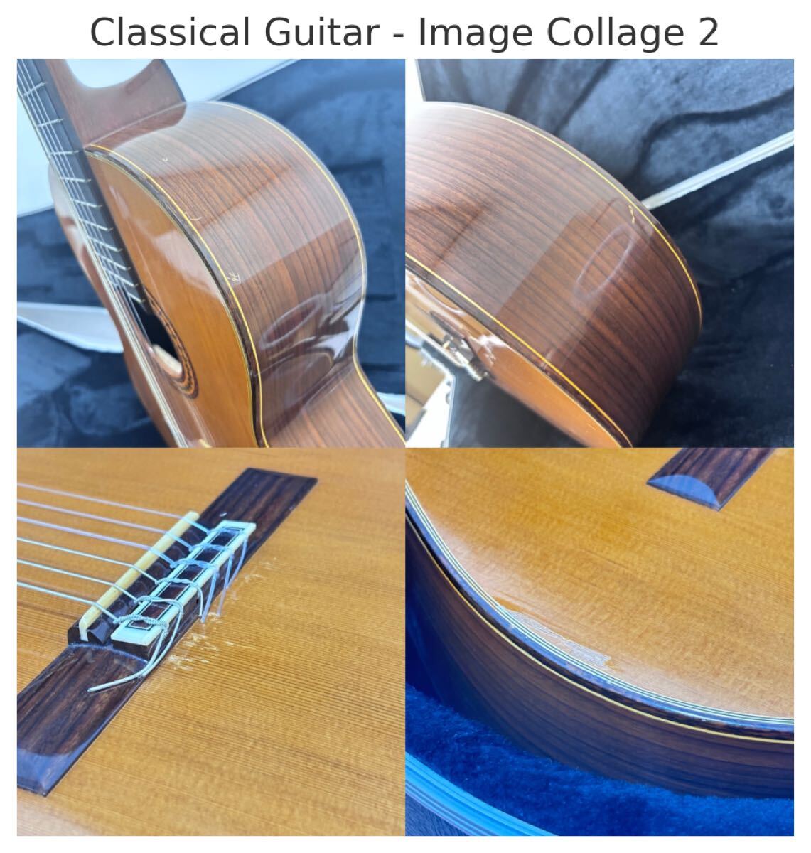 ■ 松岡良治 ギター MS60 LUTHIER RYOJI ハードケース付 □ 松岡良治 ギター MS60 LUTHIER RYOJI ハードケース付(本体