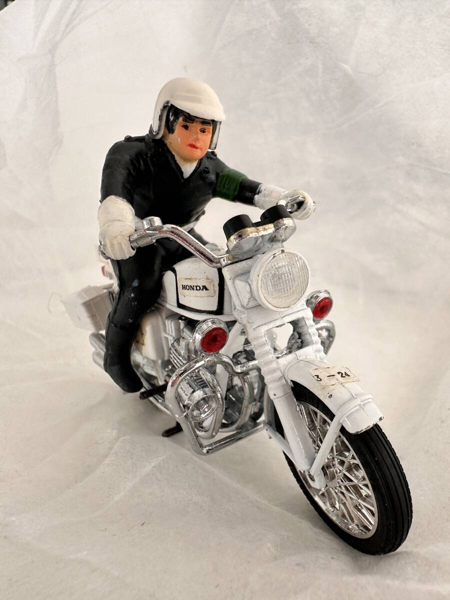 ポピー 超合金 ホンダ 白バイ CB750 FOUR ポピニカ 当時物(超