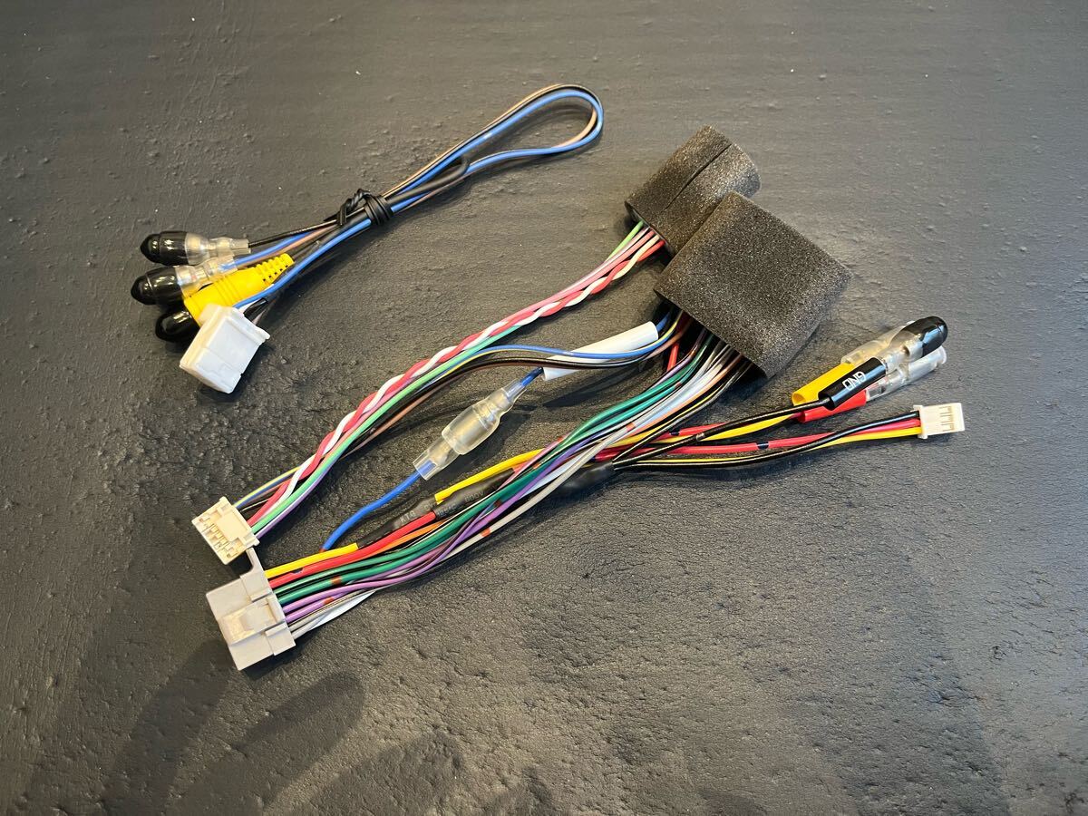 ◆スズキ純正ナビ◆パナソニックナビ専用電源ハーネス◆車速ハーネス◆ストラーダ◆20ピンダイレクトケーブル◆