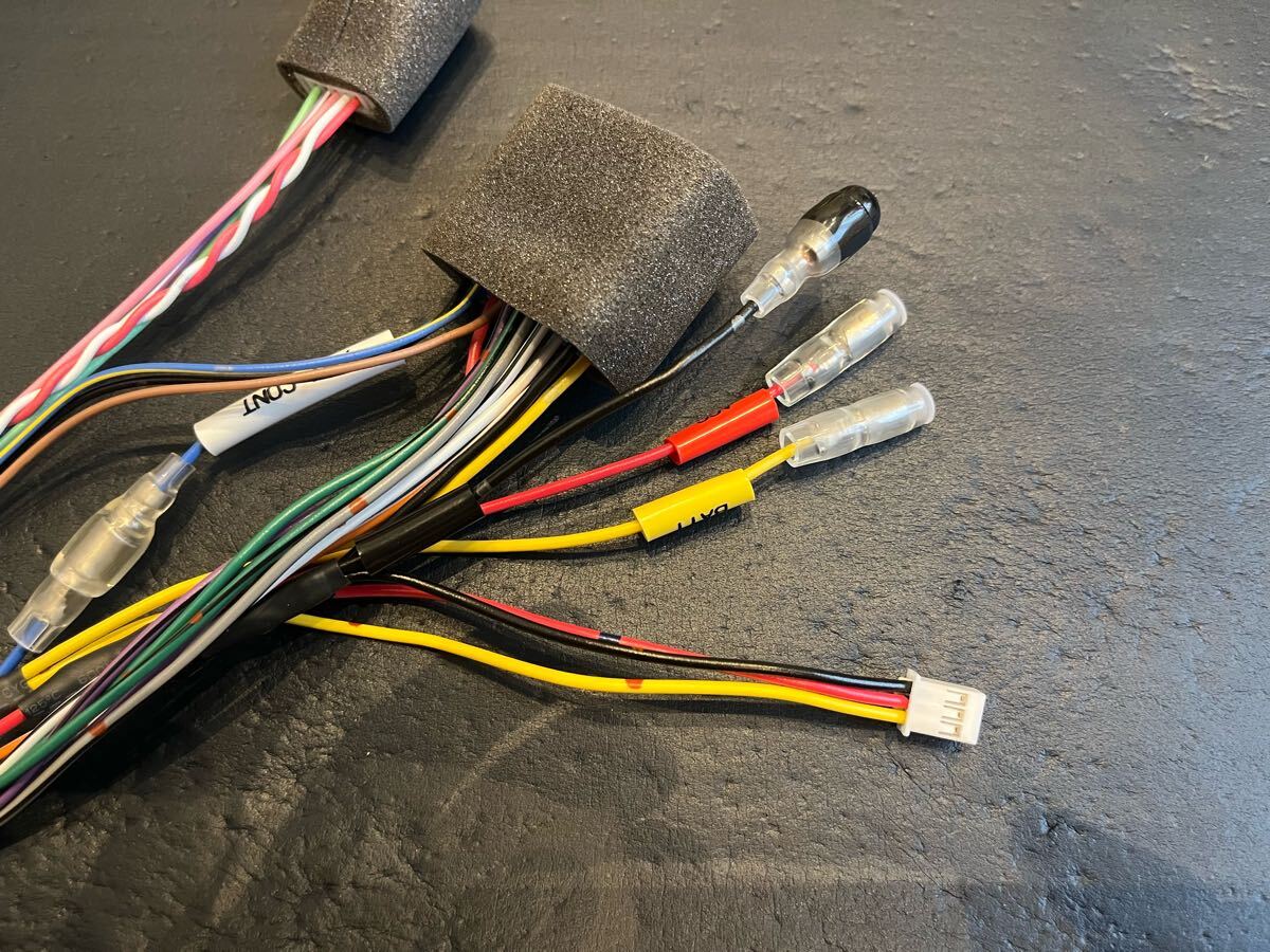 ◆スズキ純正ナビ◆パナソニックナビ専用電源ハーネス◆車速ハーネス◆ストラーダ◆20ピンダイレクトケーブル◆