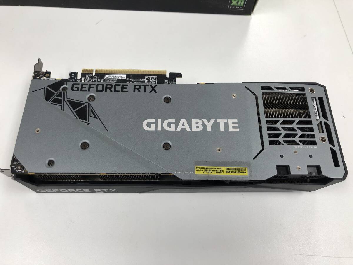 【送料無(wú)料】 NVIDIA GeForce RTX3070 OC 8G【GIGABYTE】【GPU】【REV1.0】【グラフィックボード】