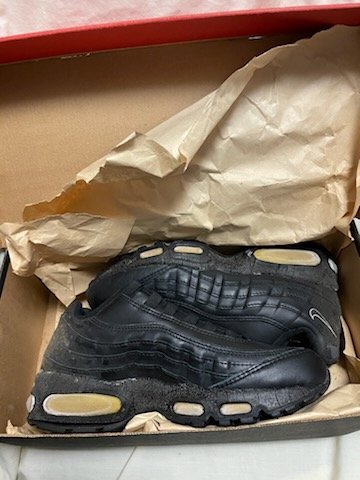◎ NIKE ナイキ AIR TOTAL MAX SC 604052-001 ナイキ エア トータルマックス SC ブラック 未使用現(xiàn)狀 ジャンク品扱い