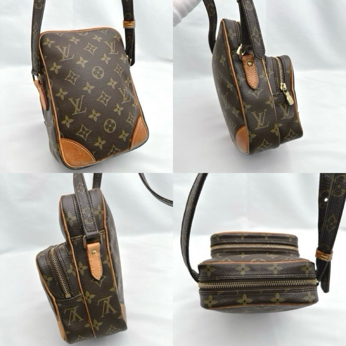 s432 1 иен LOUIS VUITTON Louis Vuitton плечо наклонный .. сумка монограмма Amazon M45236 серийный 842