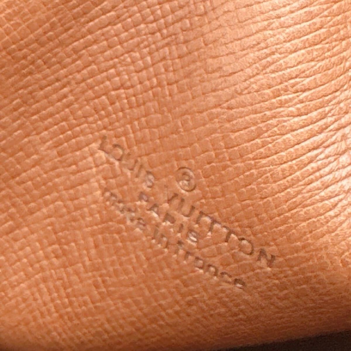 s432 1 иен LOUIS VUITTON Louis Vuitton плечо наклонный .. сумка монограмма Amazon M45236 серийный 842