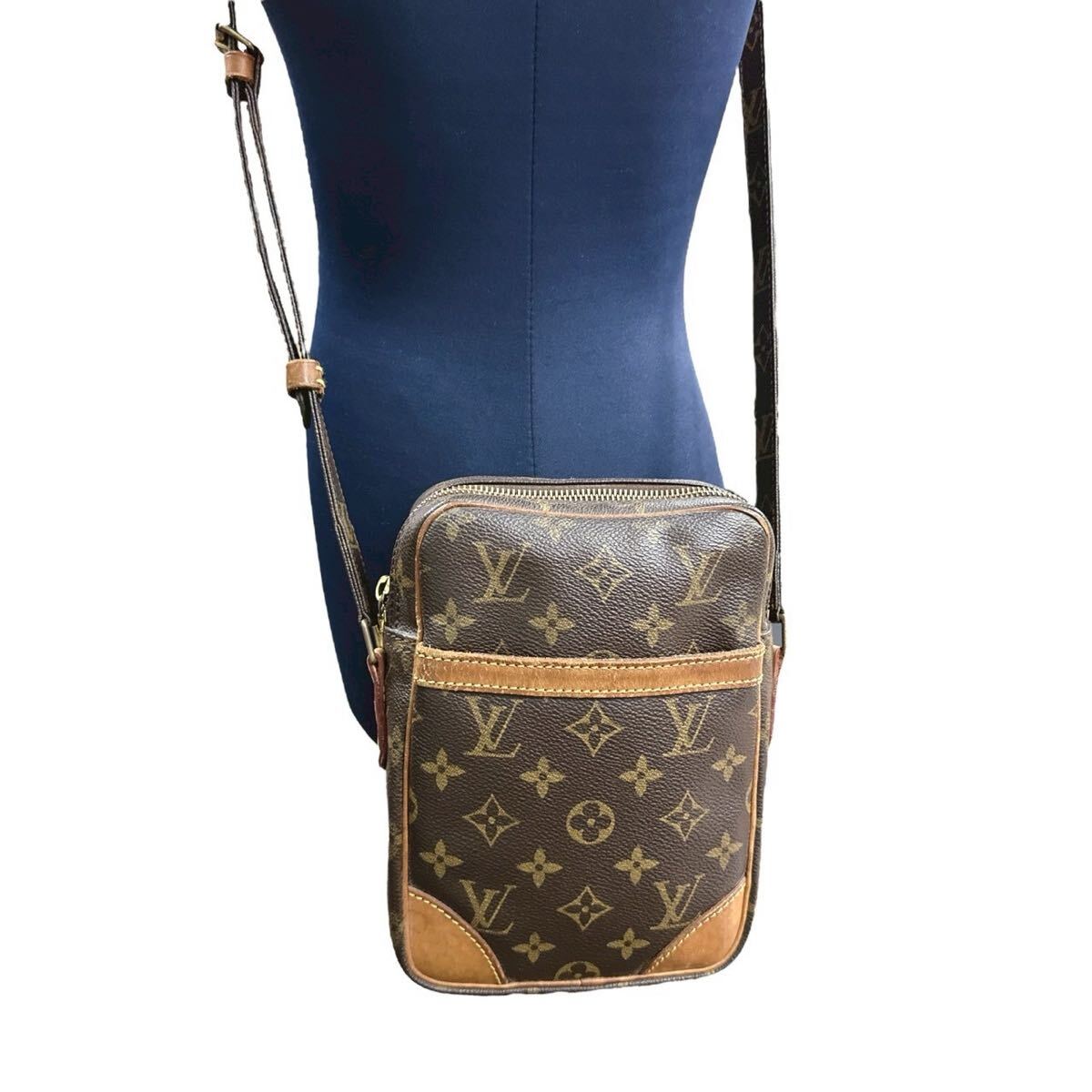 s440 1 иен LOUIS VUITTON Louis Vuitton монограмма dan-b сумка на плечо M45266 серийный SL0052