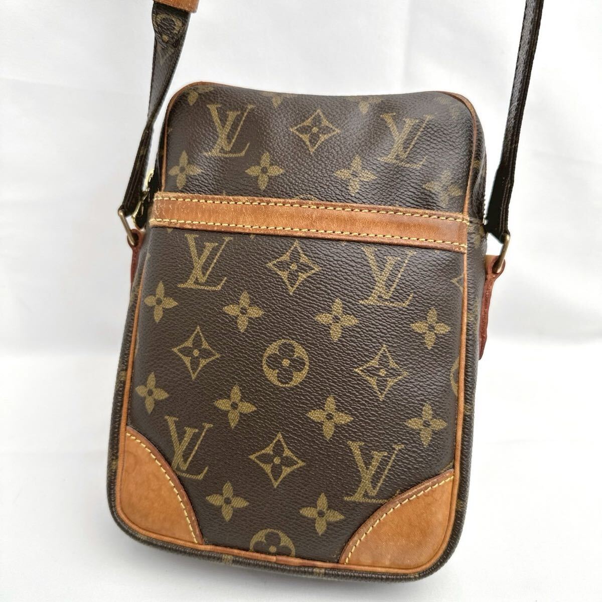 s440 1 иен LOUIS VUITTON Louis Vuitton монограмма dan-b сумка на плечо M45266 серийный SL0052
