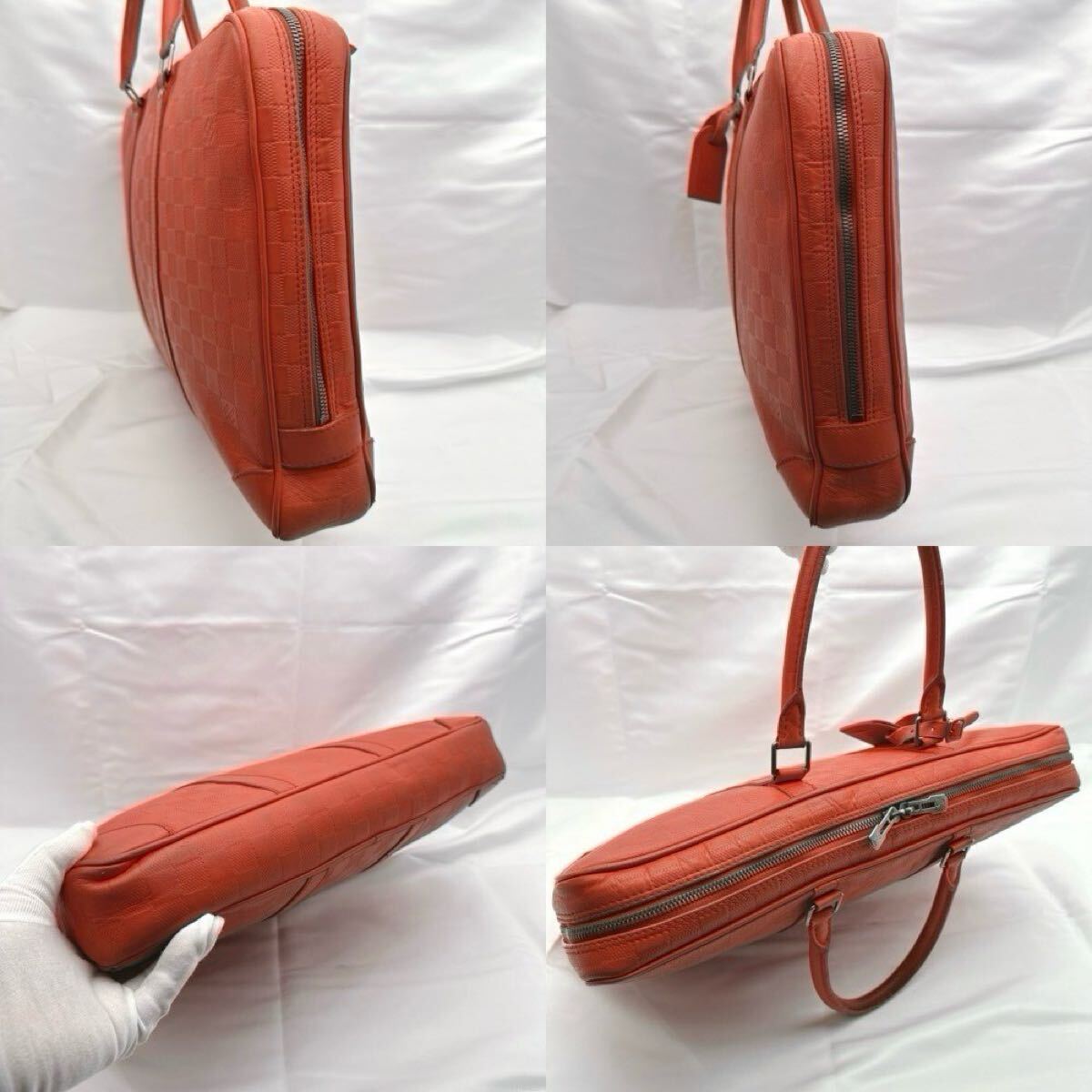 a247 1 иен Louis Vuitton LOUIS VUITTON портфель при . man Voyage Efini серийный CA3103