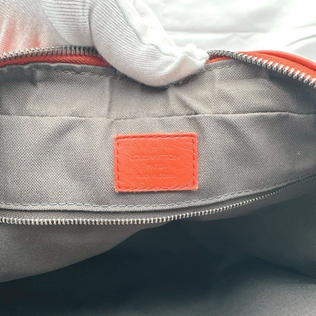 a247 1 иен Louis Vuitton LOUIS VUITTON портфель при . man Voyage Efini серийный CA3103