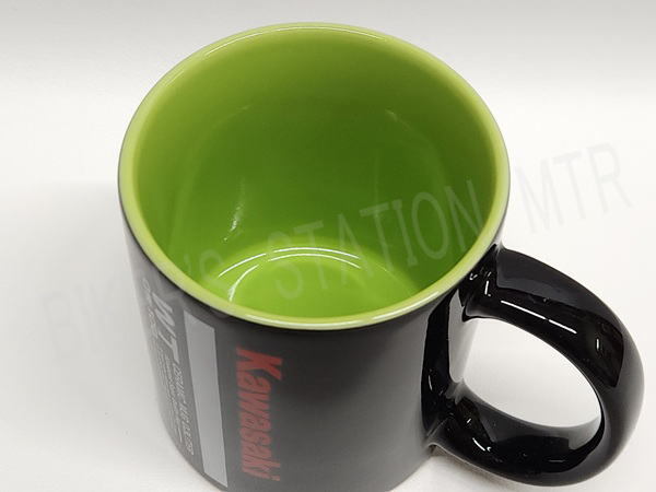 スピード出荷 KAWASAKI カワサキ 純正 マグカップ コーヒーカップ メイドインジャパン 美濃焼き オイル缶風(fēng)デザイン プレセントにも 管理T
