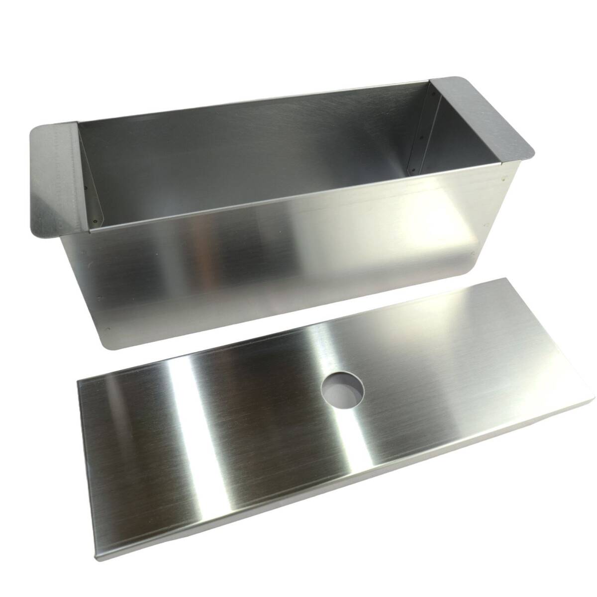 IGT стол для 0.5 единица размер нержавеющая сталь box (IGT место хранения box )&0.5 размер нержавеющая сталь настольный комплект 