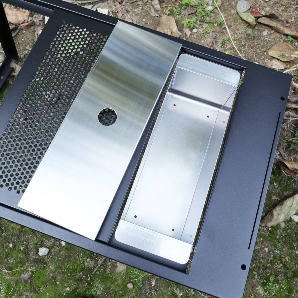 IGT стол для 0.5 единица размер нержавеющая сталь box (IGT место хранения box )&0.5 размер нержавеющая сталь настольный комплект 