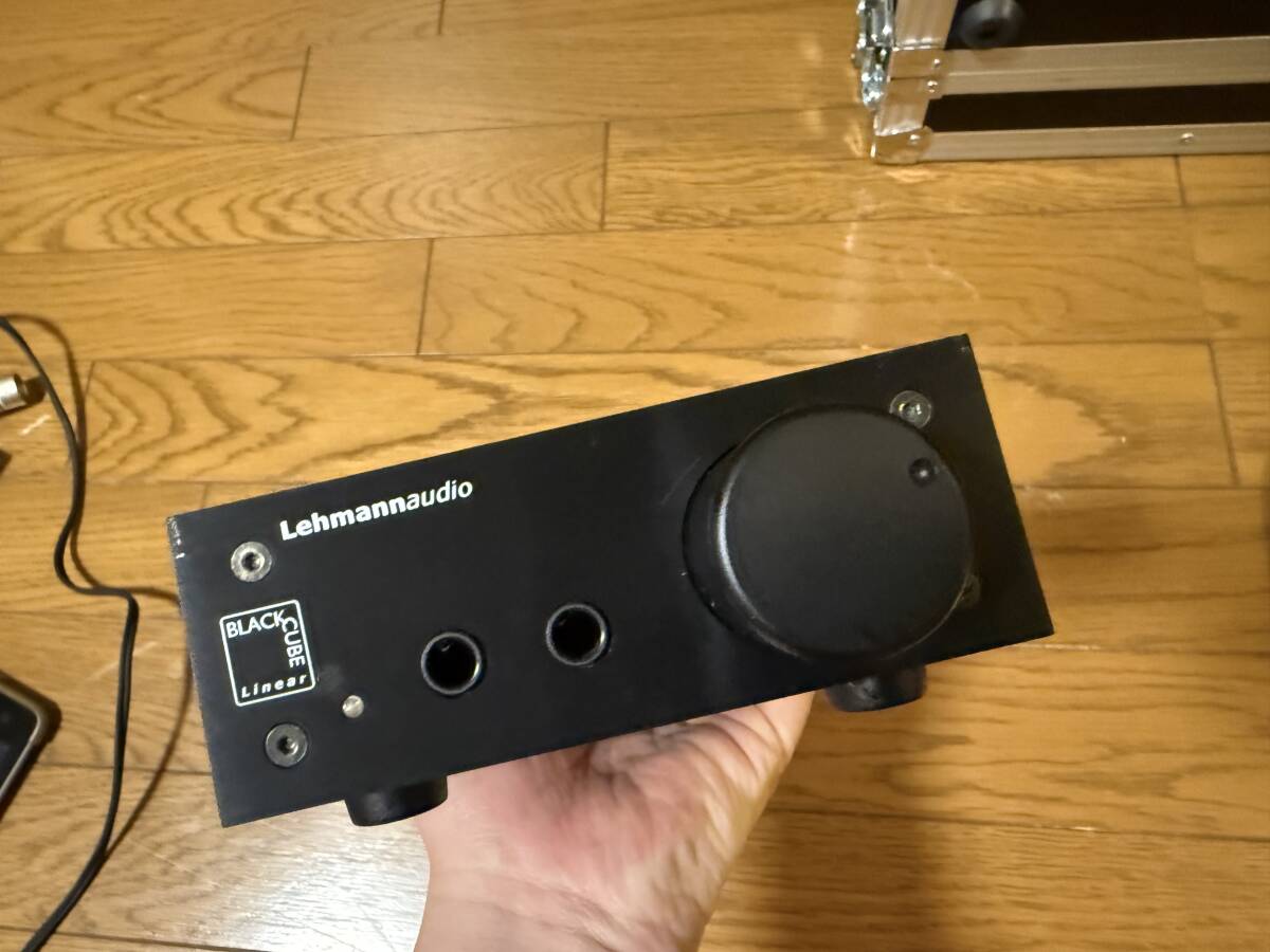 Lehmann Audio Black Cube Linear PRO модель наушники усилитель Германия производства рабочее состояние подтверждено 