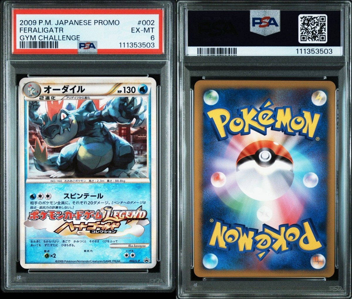 ポケモンカード オーダイルレジェンドハードコレクション プロモ 希少 ポケモンカード ポケカ オーダイル レジェンド ジム