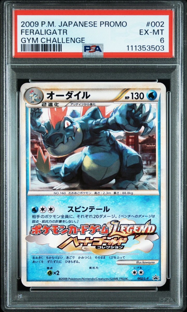 ポケモンカード オーダイルレジェンドハードコレクション プロモ 希少 ポケモンカード ポケカ オーダイル レジェンド ジム