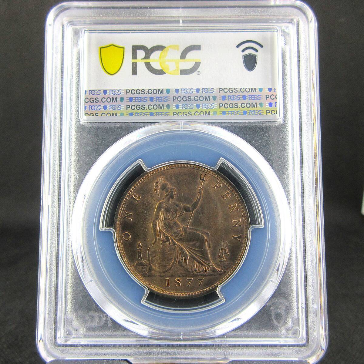 NGC鑑定MS64 1887年 ジュビリーヘッド 1/2c ハーフクラウン銀貨