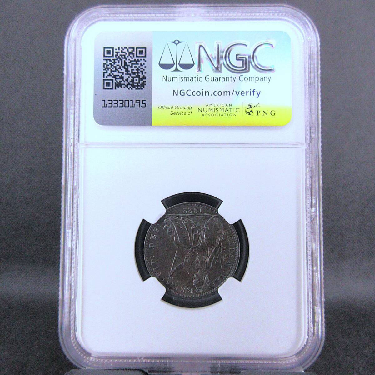 1822 イギリス ジョージ4世 1/4ペニー銅貨 NGC アンティーク コイン 1822 イギリス ジョージ4世 1/4ペニー ファージング 銅貨 NGC