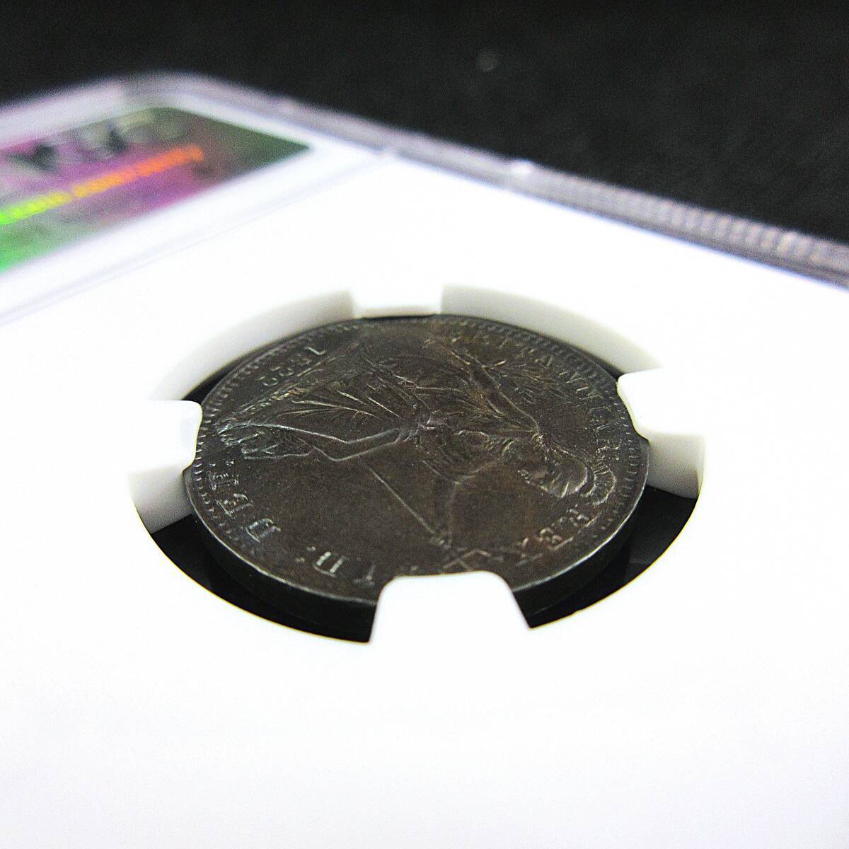 1822 イギリス ジョージ4世 1/4ペニー銅貨 NGC アンティーク コイン 1822 イギリス ジョージ4世 1/4ペニー ファージング 銅貨 NGC