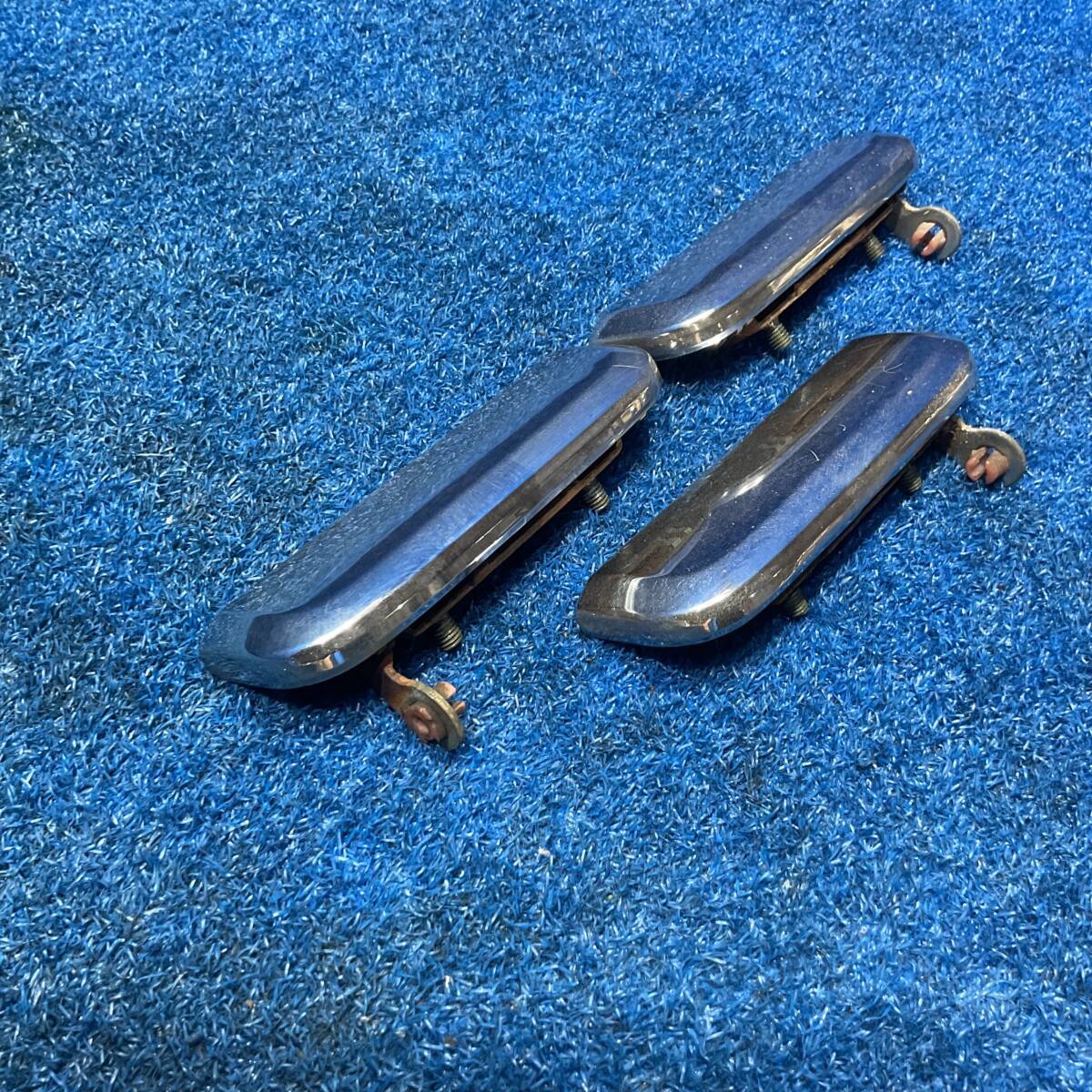 [AK-0029000][F1-6] H11 ダイハツ ミラジーノ L700S 152520km S07『　メッキ ドア アウターハンドル 　』　軽