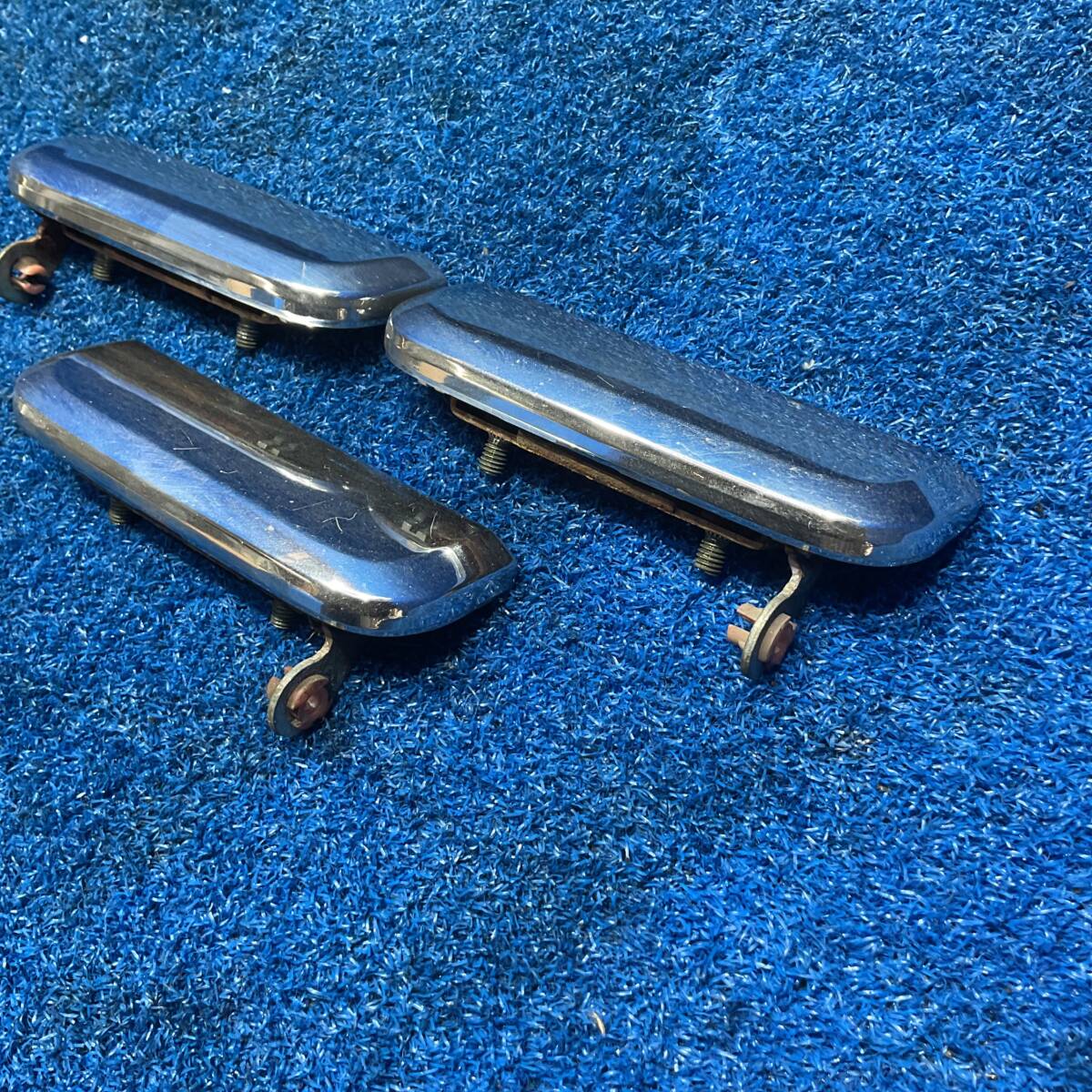 [AK-0029000][F1-6] H11 ダイハツ ミラジーノ L700S 152520km S07『　メッキ ドア アウターハンドル 　』　軽