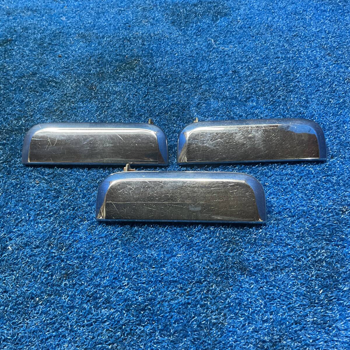 [AK-0029000][F1-6] H11 ダイハツ ミラジーノ L700S 152520km S07『　メッキ ドア アウターハンドル 　』　軽