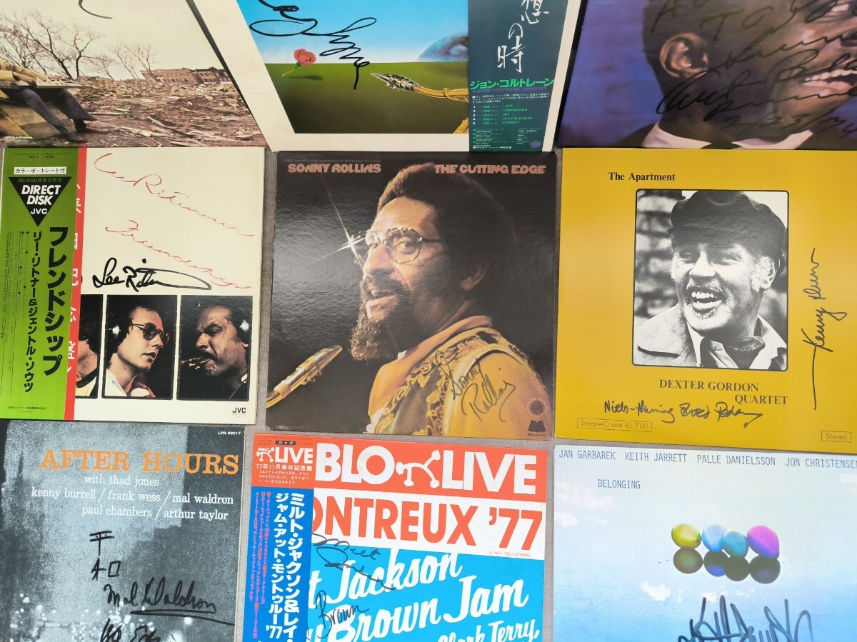 【全て直筆サイン入り】ジャズ LP レコード JAZZ ピアノ サックス モダン?ジャズ ジャズピアニスト、マッコイ?タイナー『サハラ』など