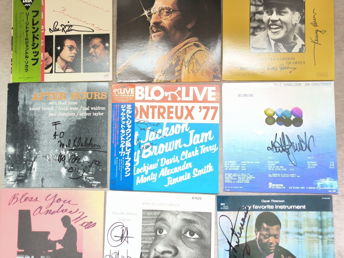 【全て直筆サイン入り】ジャズ LP レコード JAZZ ピアノ サックス モダン?ジャズ ジャズピアニスト、マッコイ?タイナー『サハラ』など