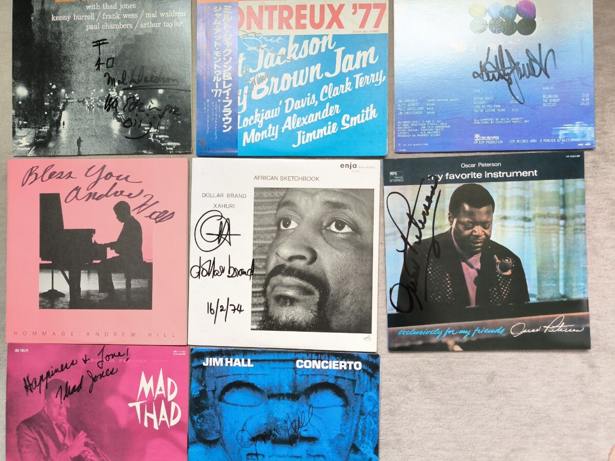 【全て直筆サイン入り】ジャズ LP レコード JAZZ ピアノ サックス モダン?ジャズ ジャズピアニスト、マッコイ?タイナー『サハラ』など