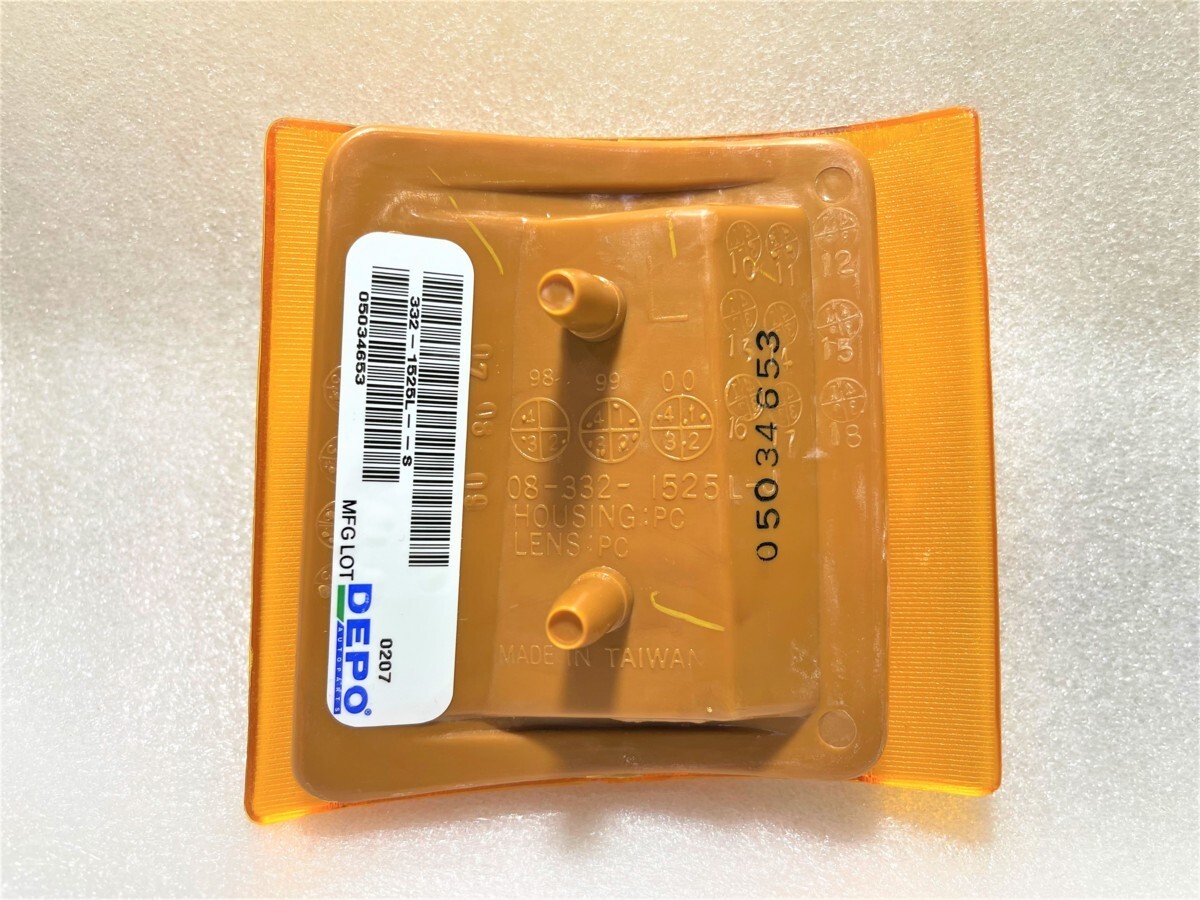 【即納品/純正タイプ/シボレーグリル用】95-99y タホ/ 92-99y サバーバン/ 94-98y C/K コーナーレンズ ランプ ライト パーク ヘッド CK OE
