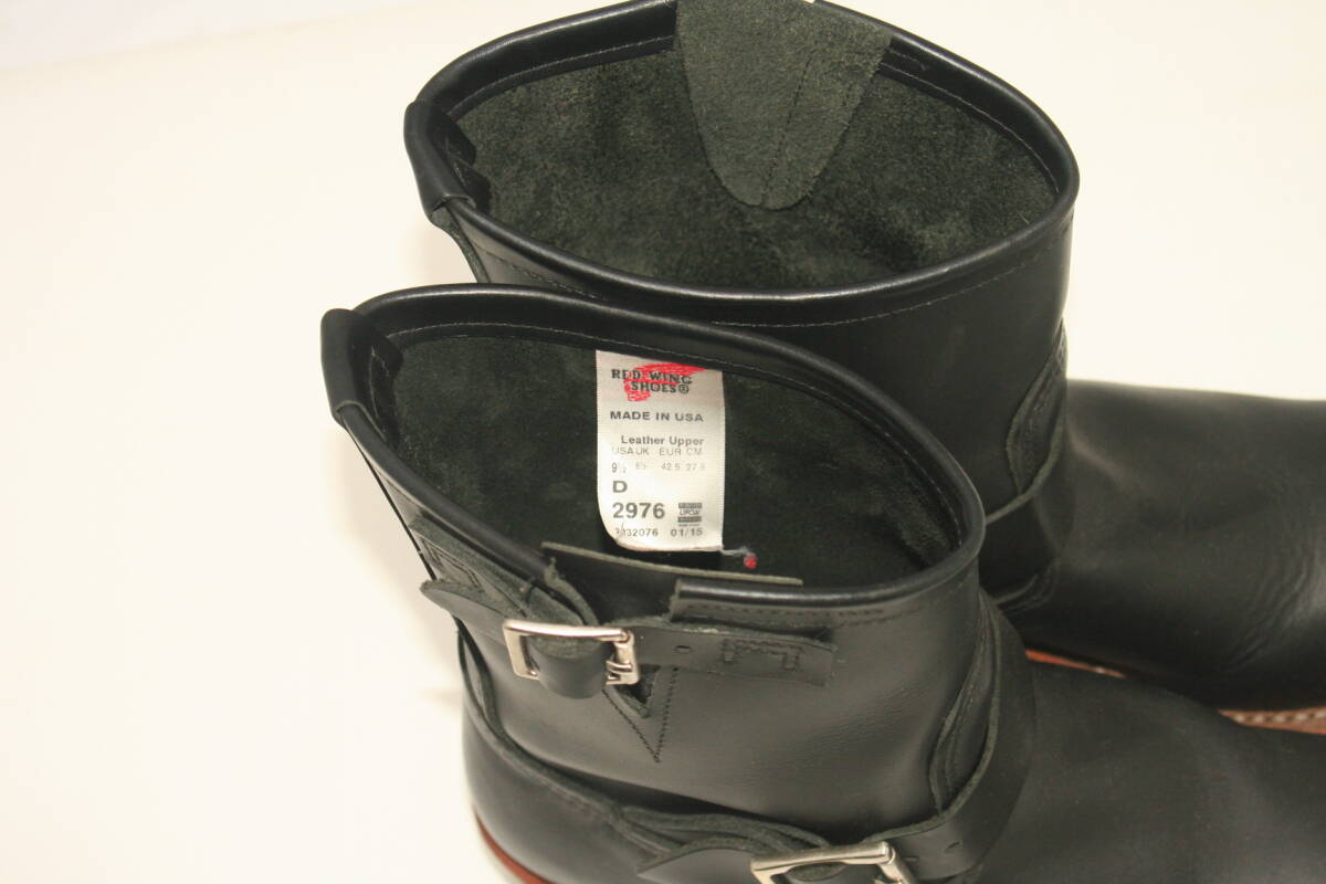 REDWING 2976 レッドウイング エンジニアブーツ ショート 9.5D デッドストック 27.5cm 廃番