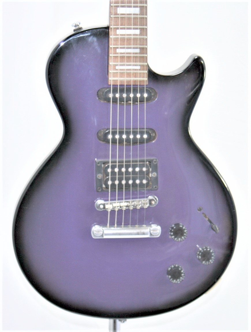 GRASS ROOTS GUITARS стакан roots гитара Lespaul модель чёрный фиолетовый 