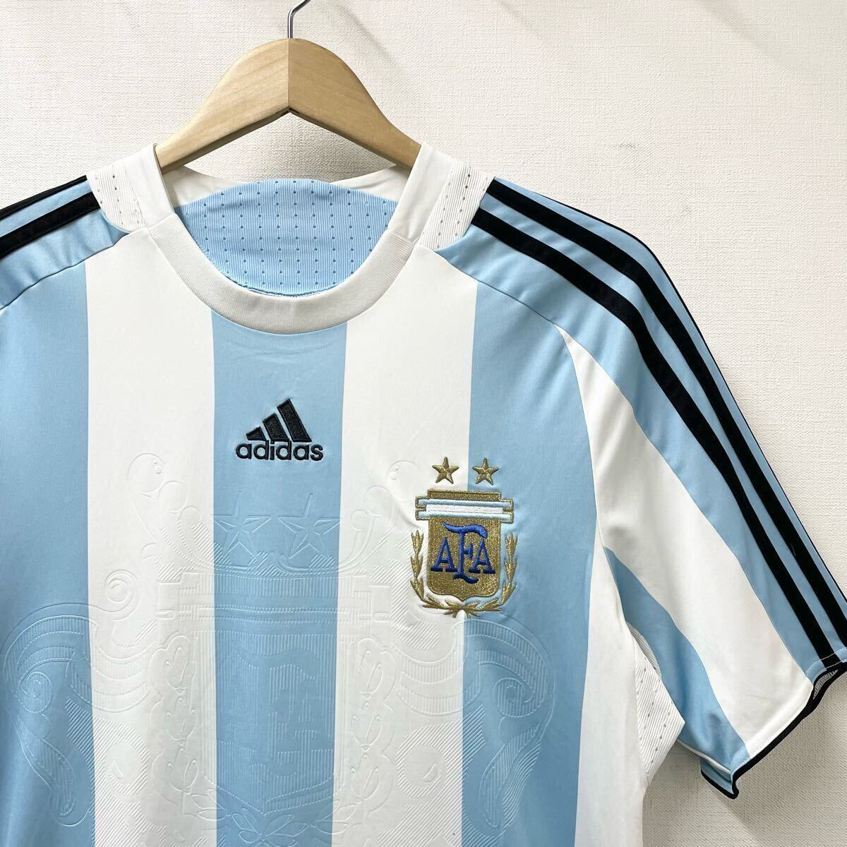 2007?2009年 adidas アルゼンチン代表 サッカー ユニフォーム アディダス ビンテージ