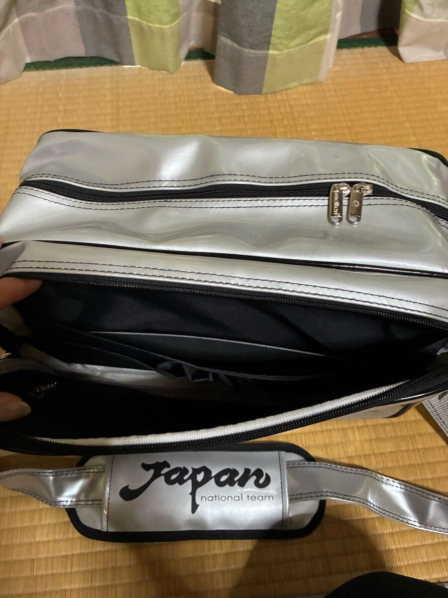 JFA 日本代表 サムライJAPAN エナメルバッグ 未使用長期保管品