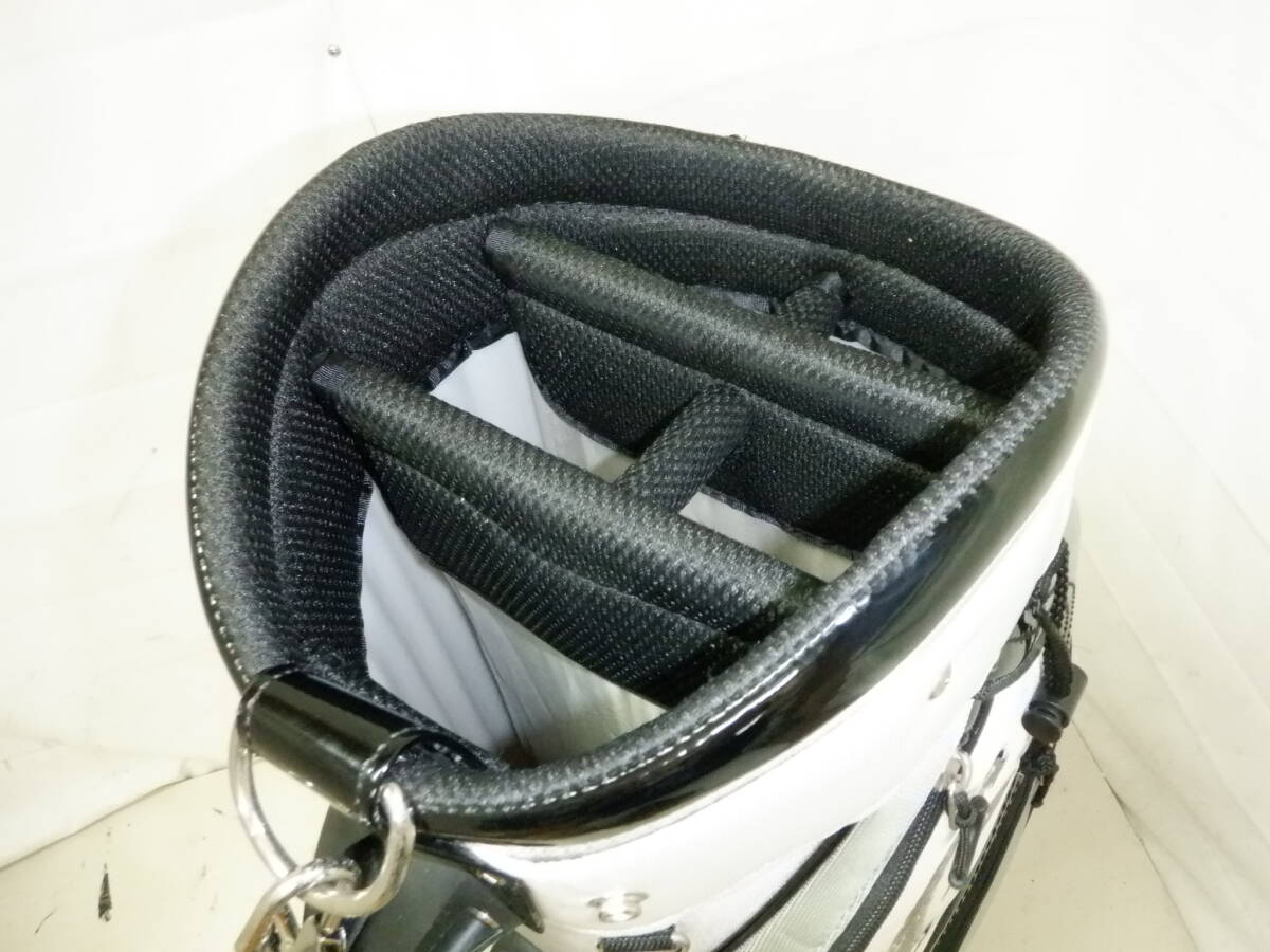 Callaway★キャロウェイ★9.0型★軽量★中古★良品★カート(WH×BK)ゴルフ キャディバック