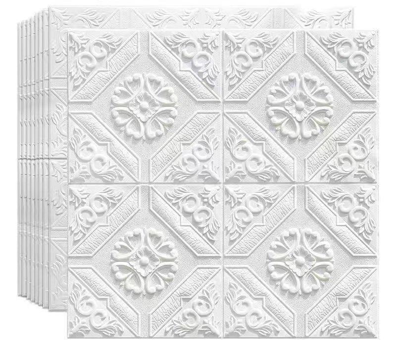 極美品★品質(zhì)保証20枚 70cm×70cm 背景壁 3D立體レンガ模様壁紙 防水 汚い防止 エコ素材