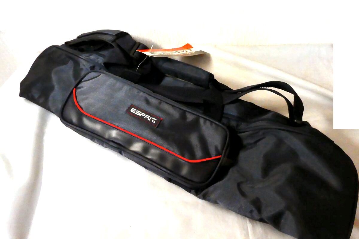 Й★ESPRIT エスプリ★三腳ケース★黒★69×12×H15㎝★タグ付き★未使用品★