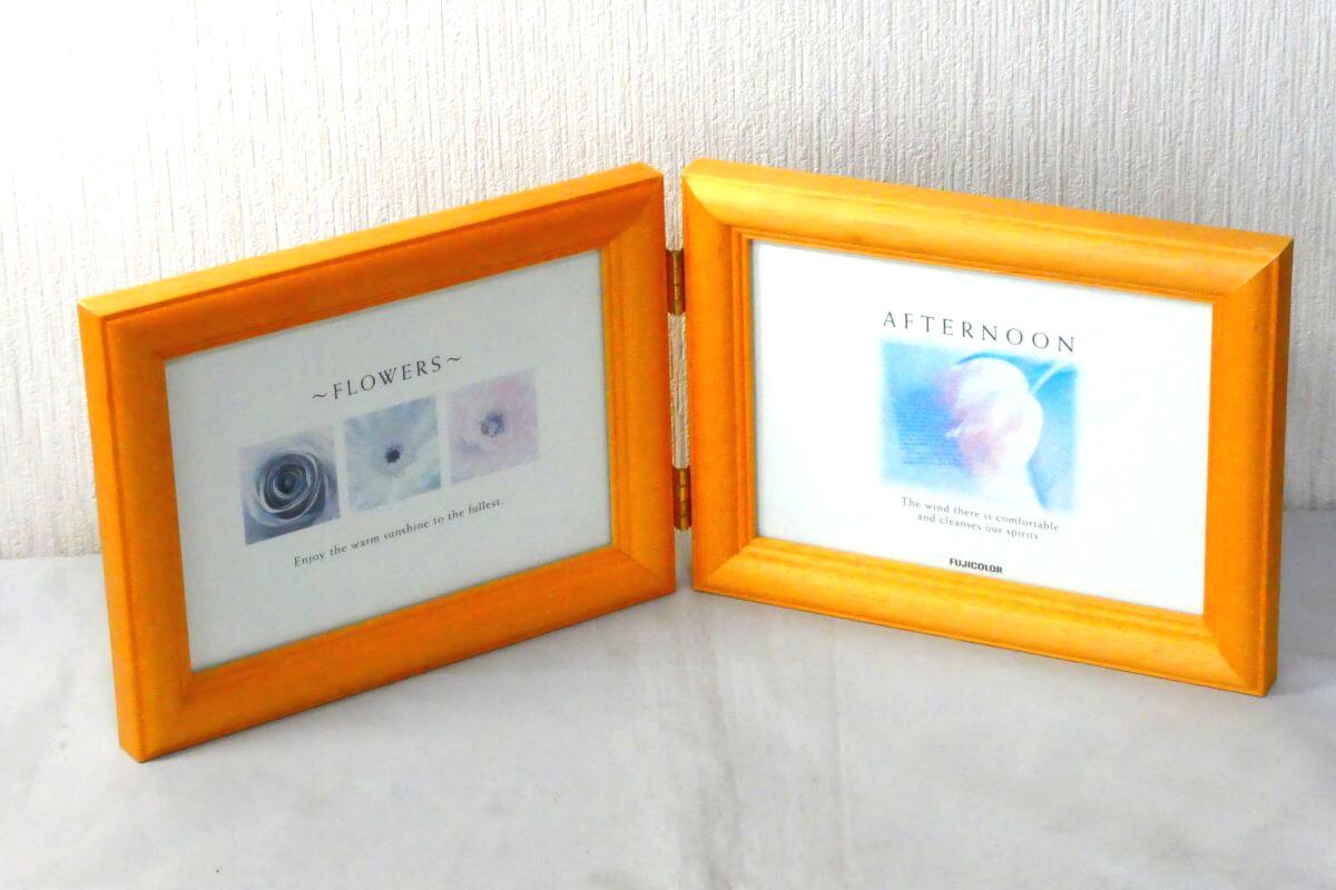 Й★写真立て★フォトスタンド★木製★FUJIFILM★3個セット★箱入り★未使用品★インテリア★額縁★【カメラ店在庫品】★在庫処分★_画像2