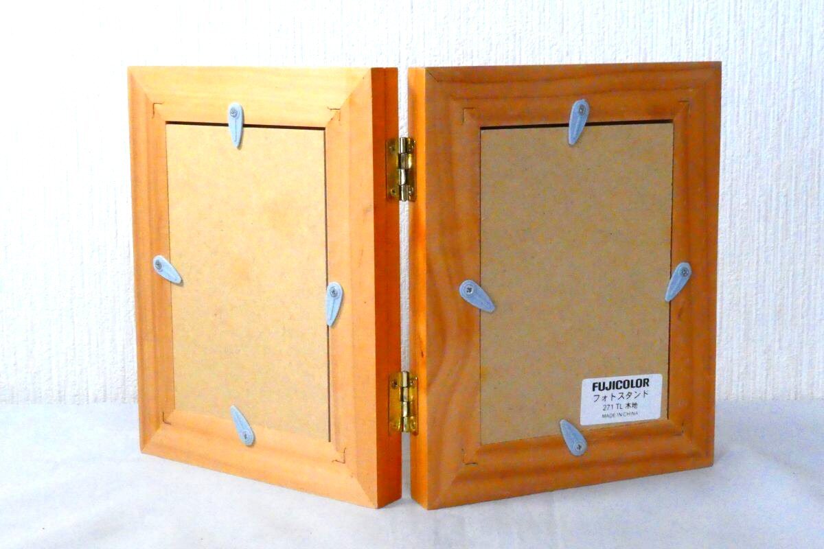Й★写真立て★フォトスタンド★木製★FUJIFILM★3個セット★箱入り★未使用品★インテリア★額縁★【カメラ店在庫品】★在庫処分★_画像7